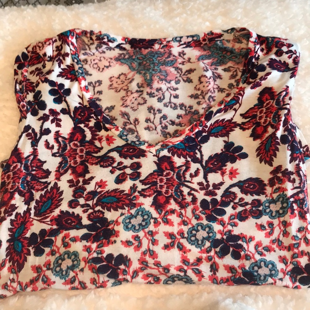 Super soft v neck tee